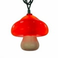 thumbnail image 3 of Kurt Adler 12-Foot UL 10-Light Mushroom Light Set with Green Wire, 3 of 7