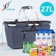 thumbnail image 2 of Canasta de picnic SIYUAN plegable para compras 27L Azul, 2 of 7
