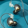 thumbnail image 5 of keepw Wired Earphone In-ear Type Gaming Headphone Detachable HiFi Stereo Sound Headset with Microphone Black, 5 of 5