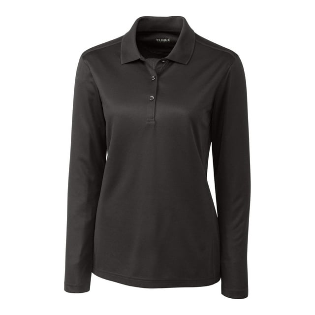 Clique L/S Ice Lady Pique Polo Shirt
