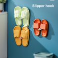 thumbnail image 1 of POINTERTECK 3Pcs Slippers Rack Punch-free  Strong Load-bearing  Self-Adhesive  Wall Mounted  Slippers Drainage Rack for Home Supplies, 1 of 8