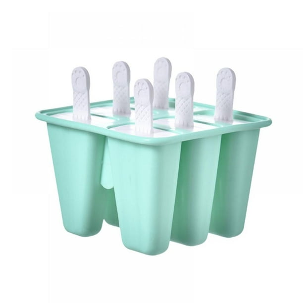 Popsicle Molds 4 Pieces Silicone Ice Pop Molds BPA Free Popsicle Mold Reusable Easy Release Ice
