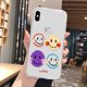 thumbnail image 4 of Smiley Teléfono Caso Para iphone 12 Pro Max Funda 11 12 Mini X XR XS 7 8 Plus Capa iphone11 Carcasa Transparente Suave TPU Cubierta Protectora, 4 of 4
