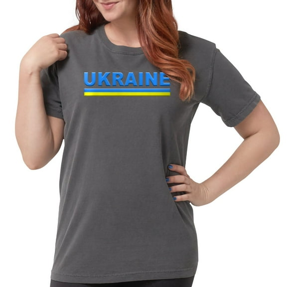CafePress - Pro Ukraine Pride Ukrainian Flag ??????? T Shirt - Womens Comfort Colors® Shirt