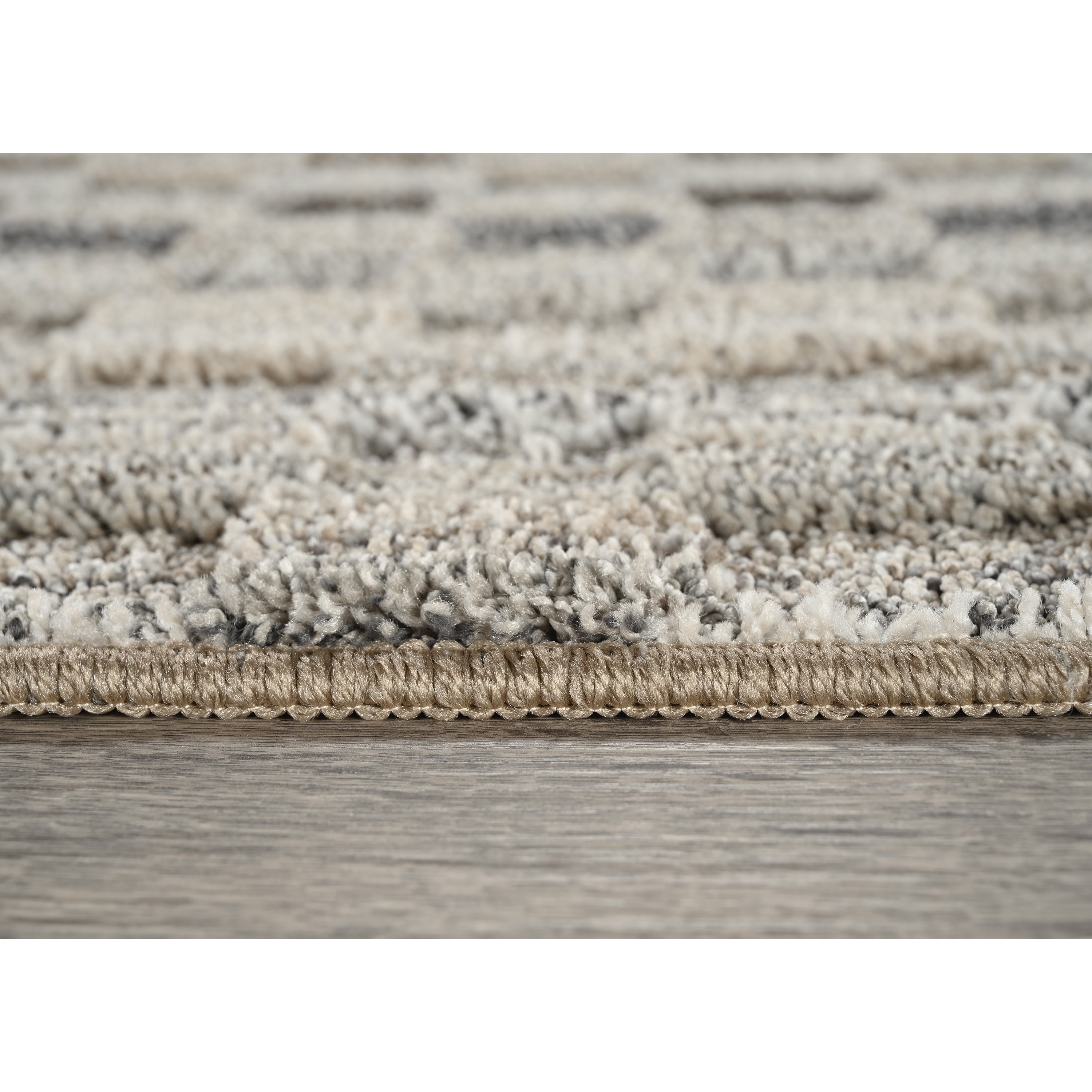 Garland Rug Studio Plush Mesh Earth Tone Indoor Area Rug, 6' x 9'