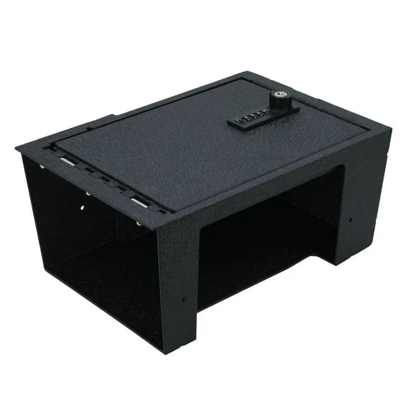 Center Console Gun Safe Vault - WASAI Console Lock Box Compatible with Lincoln Aviator 2019-2023, 4 Digit Combination Lock with Key.