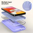 thumbnail image 4 of Slim Liquid Silicone Case for Galaxy A54, with Scratch-Resistant Microfiber Lining Anti-Slip and Shock Absorption Soft Silicone Protective Case for Samsung Galaxy A54 5G 2023 (Purple), 4 of 14