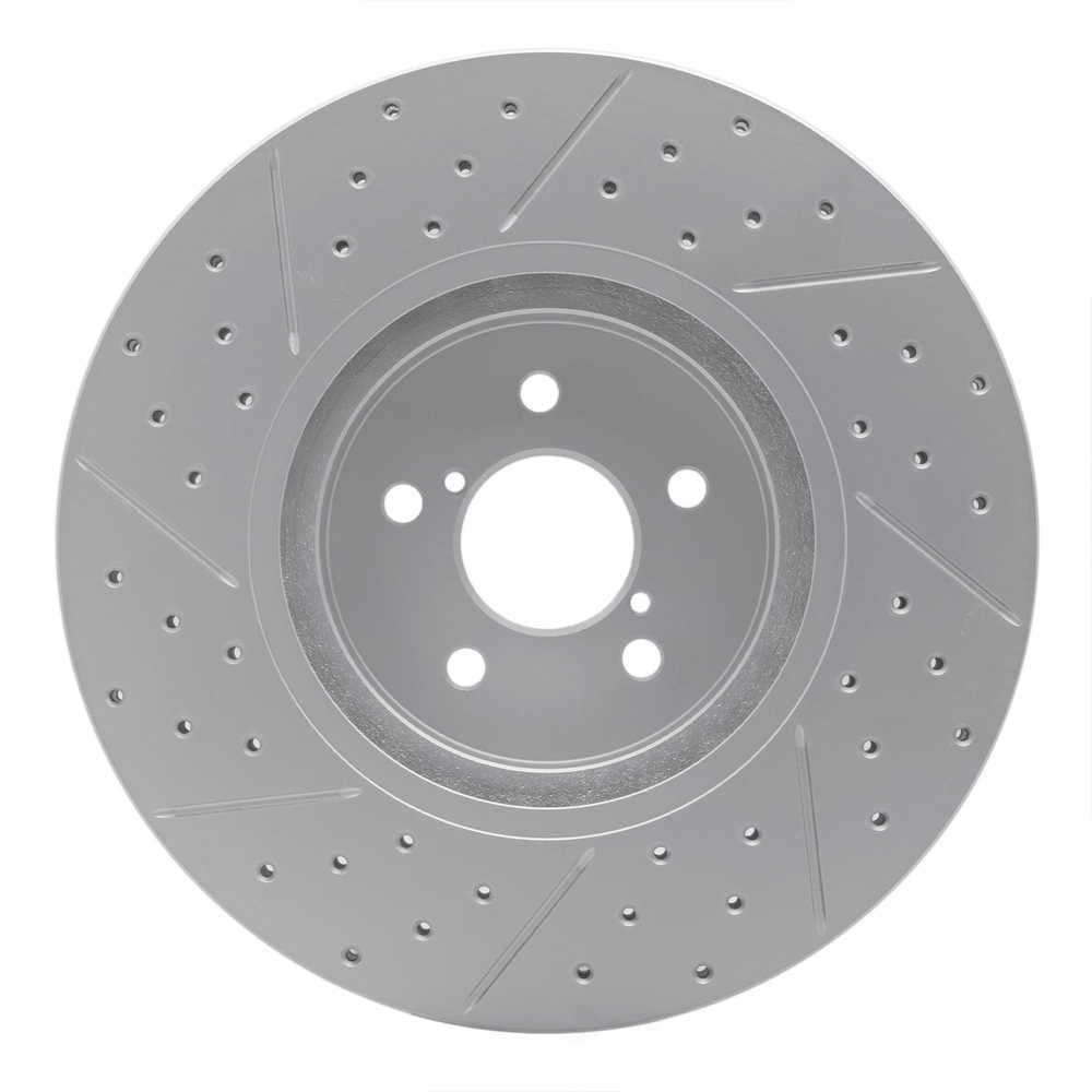 Dynamic Friction Company 830-13018R DFC Geoperformance Rotor - Drilled and Slotted