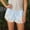 hwj# Blue457, variant on Huowey Women Fashion Casual Shorts Stylish Lace Trim High Waist Wide Leg Breathable Lightweight Comfortable Soft Elegant Pettipants Patchwork Ripped Casual Beach Hot Shorts,Black,L