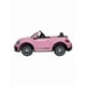 thumbnail image 2 of PINGÜE® Montable Eléctrico para Niños| VW® Beetle Dune Licencia Oficial | Control Remoto 2.4Ghz | Bateria 12V 4AH | USB Música Radio Luz LED | 2 Motor 390| BARBIE PINK, 2 of 8