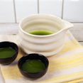thumbnail image 4 of Cuenco de cerámica para matcha BlendWell blanco estilo chawan con pico vertedor, 4 of 4