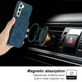 thumbnail image 2 of for Samsung Galaxy A54 5G Wallet Case, PU Leather Magnetic Flip Strap Wrist Phone Cover with RFID Blocking Card Holder  with Stand Function for Samsung Galaxy A54 5G - Blue, 2 of 6