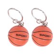 thumbnail image 1 of 2 mini llaveros de baloncesto, colgantes creativos de baloncesto, decoración colgante., 1 of 8