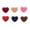 As shown, variant on LOLIPPYY 40pcs Heart-Shaped Corduroy Buttons for Sewing, Flat Back Decorative Buttons in Mixed Colors for Clothes and Crafts