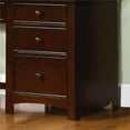 thumbnail image 4 of Furniture of America Dimanche Transitional Solid Wood Desk in Dark Walnut, 4 of 5
