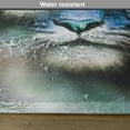 thumbnail image 6 of Ambesonne Animal Place Mats Set of 4, Blue Art Savannah Tigers, Standard Size, White Black Blue, 6 of 6
