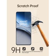 [2+2 Pack] Hionly Compatible with OnePlus Nord 4 Privacy Screen Protector with Camera Lens Protector
