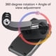 thumbnail image 2 of Rotación De 360 ​​°Cámara De Acción Con Clip Para Cámara De Acción Clip Para Mochila Montura Para Cámara Usable Advancent EL011664-00, 2 of 6