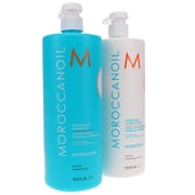 Moroccanoil Hydrating Shampoo 33.8 oz & Hydrating Conditioner 33.8 oz Combo Pack