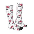 thumbnail image 3 of Haiem Cute Poodle Dog Socks, Funny Novelty Crazy Design Cotton Socks Sports Socks Knee High Socks For Men, Women,1Pairs - Gift For Working Friends, 3 of 9