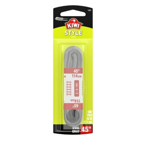 

KIWI Sport Oval Laces Gray 45 in 1 Pair (Pack of 24)
