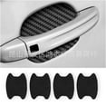 thumbnail image 3 of Carbon Fiber Car Door Handle Sticker Protector - Anti-Scratch, Wear-Resistant, Compact Design - Black Set of [Quantity, if applicable] - 6.8*8.5cm - Durable Material, Easy Application for Convenient, 3 of 6