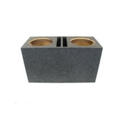 subwoofer box Dual 12 SPL Bass Subwoofer Loudspeaker Cabinet, Charcoal Carpet