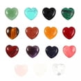 thumbnail image 6 of MATROOY 50pcs Small Natural Quartz Healing Crystal Heart Gemstone for home decor 20x8mm-White quartz, 6 of 9