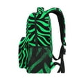 thumbnail image 4 of ALAZA Stylish Backpack Zebra Stripes Green Elementary Bookbag Personalized Laptop School Bags Travel Daypack, 4 of 6