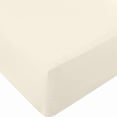 thumbnail image 1 of Sábana bajera Utopia Bedding Queen Ivory de microfibra, 1 of 6