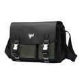 thumbnail image 2 of Bolsa para Cámara DSLR | Bolsa de Hombro para Hombre Estilo Cartero | Gran Capacidad de Tela | Almacenamiento para Cámara y Accesorios | Correa Ajustable | Compatible con Lentes DSLR | 30x21x11.5cm, 2 of 6