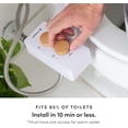 thumbnail image 6 of TUSHY Spa Self-Cleaning Warm Water Bidet Attachment, Adjustable Nozzle Angle, Pressure Control, Easy DIY Home Install, Requires Sink Access for Temperature Control, White/Bamboo, 6 of 12