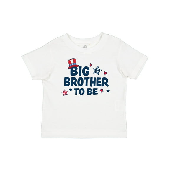 Inktastic Big Brother to Be with Stars Boys Baby T-Shirt