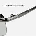 thumbnail image 3 of SHENERDA Color Changing Sunglasses Photochromic Glasses for Women UV400 Protection Anti Glare Outdoor Eyewear Cycling Equipment for Men Driving Hiking Biking Golf Outdoor Sports chic, 3 of 9