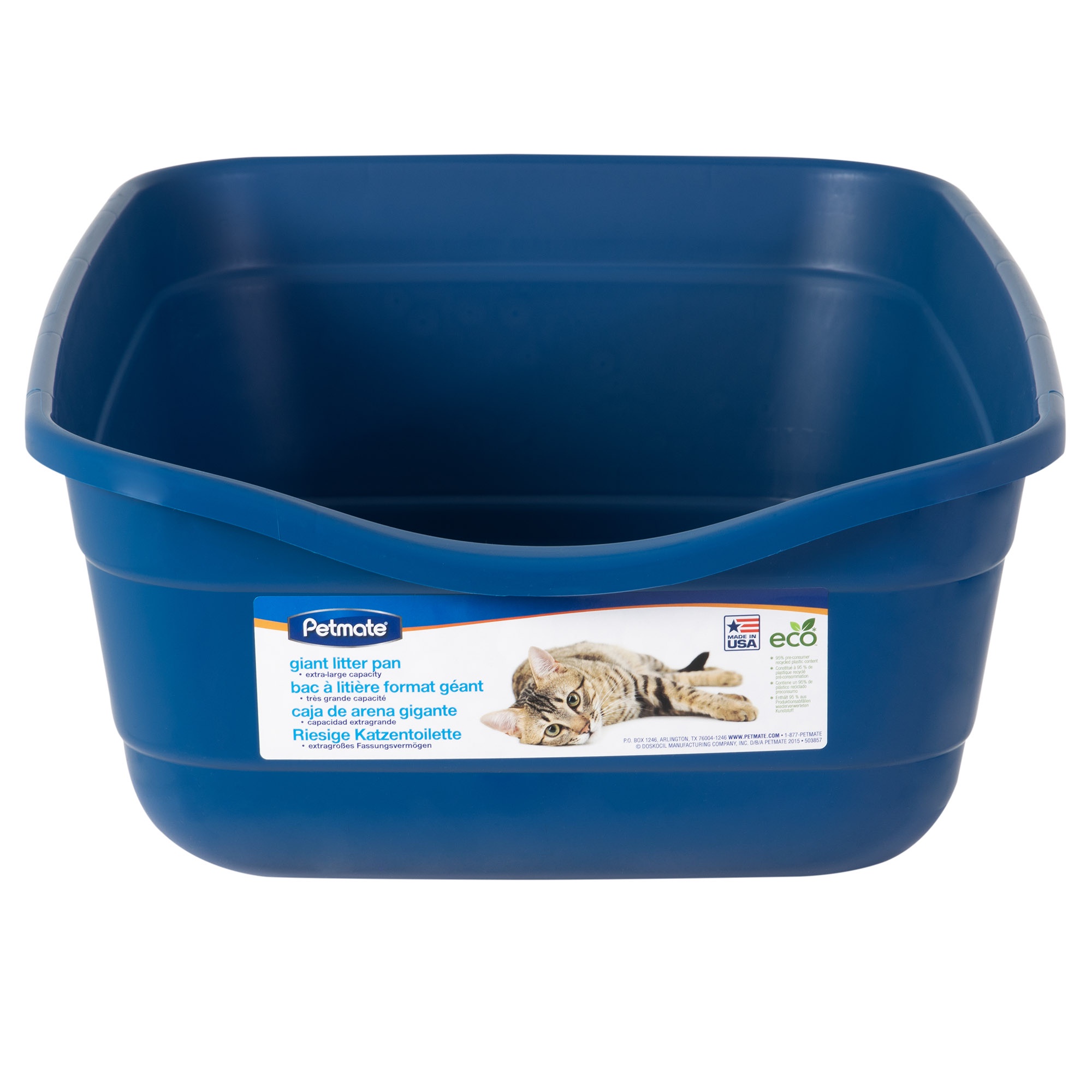 Petmate High Capacity Open Top Cat Litter Box, Giant photo 7