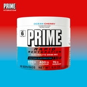 Prime Rapid Rehydration Powder, Ocean Cherry, 48 srv, Tub
