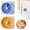 Purple, variant on CoreLiving Visual Timer, 60 Minute Countdown Clock for Kitchen Office and Desk, Silent Pomodoro Time Management Tool, Purple Finish, 1 Pack