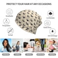 thumbnail image 5 of Disketp Pug Dog Face Slouchy Beanie Hip-Hop Soft Lightweight Running Beanie Adult Hats Chemo Cap for Men Women, 5 of 8