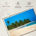 thumbnail image 6 of Elephant Stock White Shores Of Flamenco Beach Wall Art - Horizontal Canvas Wall Art - Living Room Wall Decor - Places Canvas - Blue And Turquoise Decor - 45" x 30", 6 of 8