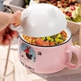 thumbnail image 2 of Decorative Cartoon Bowl Instant Noddles Container Multi-Purpose Ceramic Bowl, 2 of 8