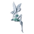 thumbnail image 4 of Seated Fairy Garden Statue, 5.5 Inch Resin Magic Figure, Illuminates Outdoor Spaces, Perfect for Lawn or Pond Decoration, 4 of 7