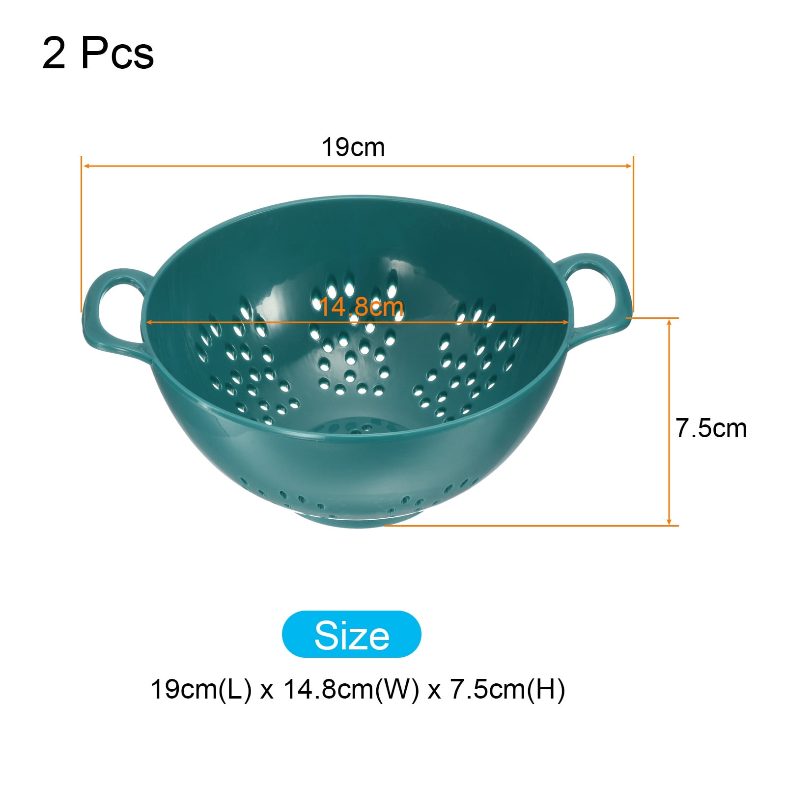 Unique Bargains Collapsible Silicone Strainer for Noodles Veggies Fruits Army Green