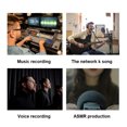 thumbnail image 4 of Yeacher Portable USB 2x2 Sound Card Audio Interface Mic Preamplifier Recording, 4 of 8