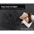 thumbnail image 4 of Royale Linens 2 Pack Bulk Flat Sheet Set Top Sheets Soft 1800 Microfiber Wrinkle & Stain Resistant - for Hotel, Massage Table, Hospital, Dorm - Full Flat Sheet Sold Separately (Full, Black), 4 of 9