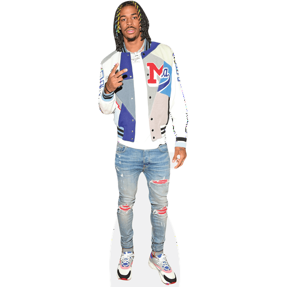 Temetrius Morant (Casual) Mini Size Cutout. Standee.