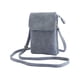 thumbnail image 3 of Bolso bandolera ligero de piel sintética para mujer, bolso bandolera portátil de moda. Gris, 3 of 9