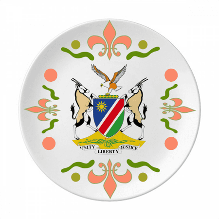 

The Republic Nabia Africa Country Flower Ceramics Plate Tableware Dinner Dish