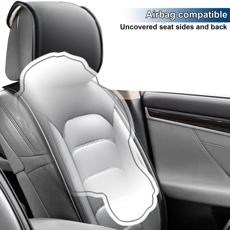 5 Seats For 2000 2024 BMW 328i 325i 330e Car Seat Cover Faux Leatherette Automotive Seat Covers Interior Accessories For 2000 2024 BMW 330i 323is 128i 528i 525i X3 X5 X6 Black Gray Walmart