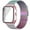 colorful, variant on LEIXIUER Milanese Loop and Hard Case Cover for Apple Watch Bands Case 41mm 40mm 38mm 45mm 44mm 42mm, Stainless Steel Metal Mesh Wristbands With Tempered Glass Bumper for iWatch Series 9 8 7 SE 6 5 4 3