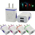 thumbnail image 4 of 2A Quick Charging Dual USB Ports LED Poratble Universal Phone Home Office Charger US Plug, 4 of 9